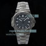 Swiss Clone DIW Patek Philippe Nautilus 5711 Black Textured Dial Carbon Fiber Watch 
